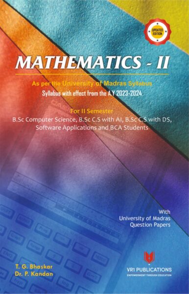 Mathematics II (A.Y 2023 – 2024)