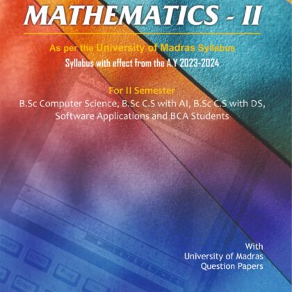 Mathematics II (A.Y 2023 – 2024)