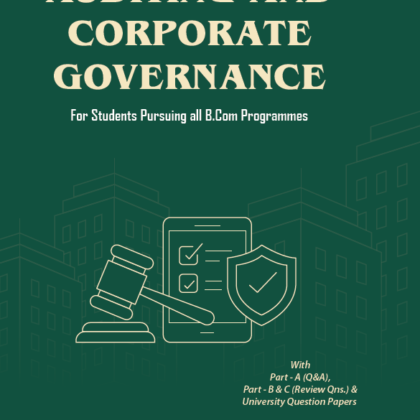 Combo B.Com 5th Sem (Auditing and Corporate Governance, and Banking Law and Practice) for all B.Com Programmes