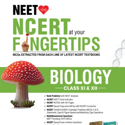 NCERT FINGERTIPS BIOLOGY For NEET Exam 2026-2027 by MTG (Original Version)