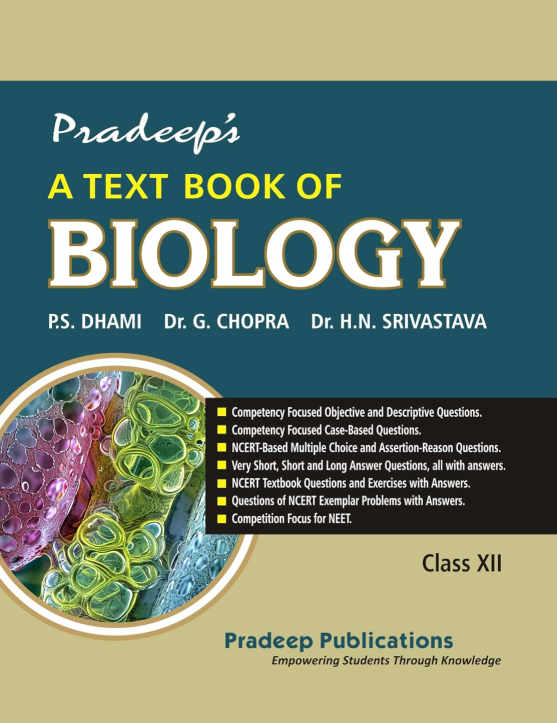 12 Biology CBSE Pradep
