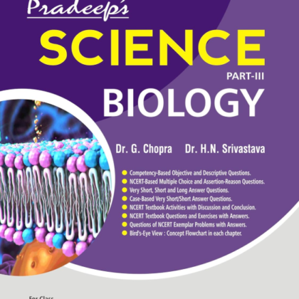 Class 10 CBSE Pradeep’s SCIENCE (Part – III) BIOLOGY 2026-2027 (25th edition) (Pradeep Publications_original version)