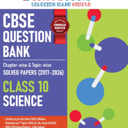 CBSE Question Bank Class 10 SCIENCE by Oswaal | Chapter & Topic-wise Solved Papers (2017–2026) | for 2027 Exam