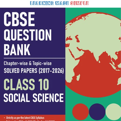 CBSE Question Bank Class 10 SOCIAL SCIENCE by Oswaal | Chapter & Topic-wise Solved Papers (2017–2026) | for 2027 Exam