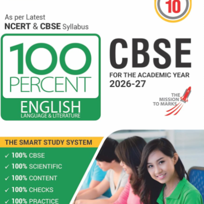 Class 10 CBSE 100 PERCENT ENGLISH Language Literature for  2026 – 2027 Exam by MTG (Original Version)