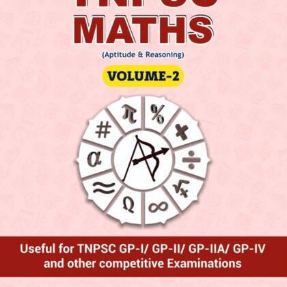 TNPSC MATHS VOLUME 2 (Aptitude and Reasoning) in English by Pa. SIVA _ 1st Edition 2026